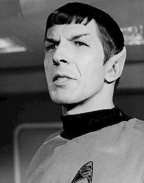 Portrait of Leonard Nimoy as Spock